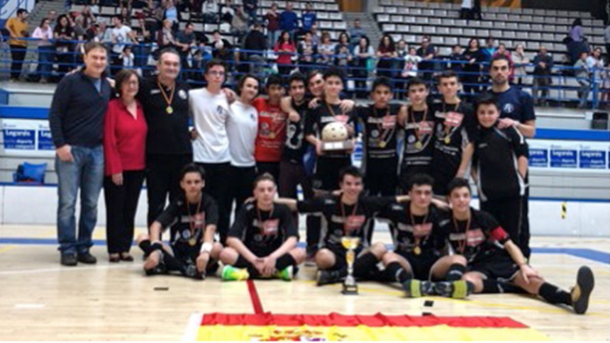 C.U.F. LEGANÉS FORTUNA campeón de la Copa Cadete